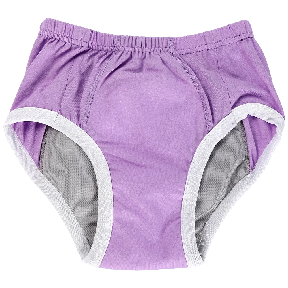 4 Color Adult pull-up Diapers Pants Washable Incontinence Cloth Diaper Elderly Leakproof Comfortable Pure Cotton Cloth Diaper thumbnail 3