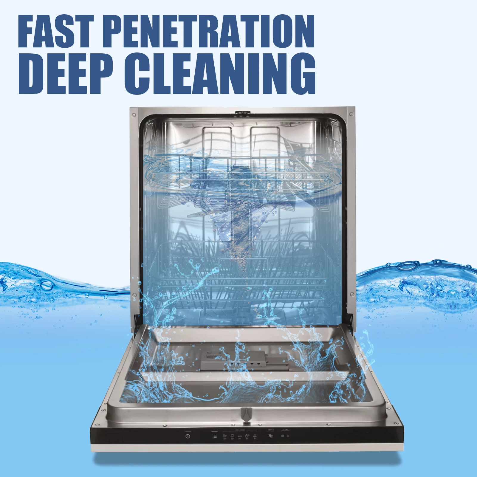 Dishwasher Cleaner Strong Oil Stain Removal Descaling Detergent Tablets Kitchen Cleaning Tools for Dishwasher Washing Machine thumbnail 5