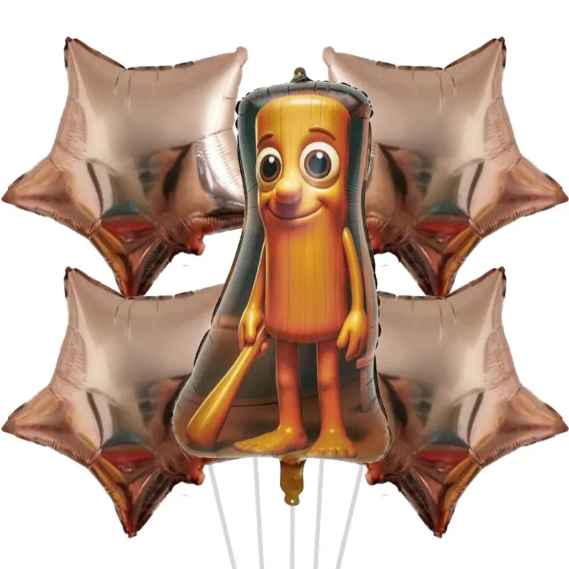 Brainrot Italian Birthday Decoration Brainrot Party Supplies Tableware Tung Sahur Ballon Tralalero Gift Bag Cake Decor For Kids thumbnail 4