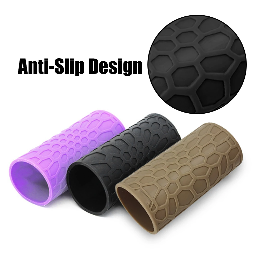 Tactical Pistol Silicone Grip Sleeve for Glock 17 18 19 Handgun Handle Anti-Slip Protect Sleeve for Hunting Accessories thumbnail 3
