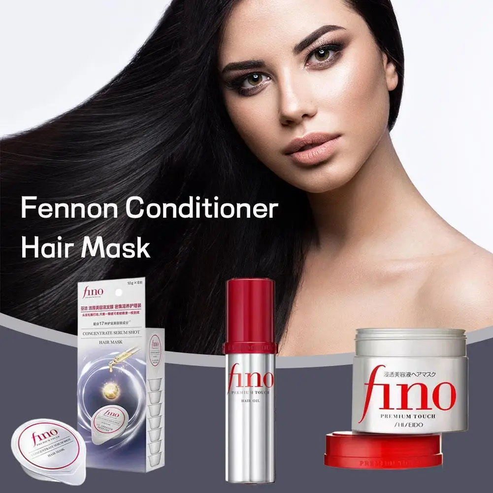 Japanese Fino Shampoo Conditioner Hair Collagen Keratin Hairs Conditioner Nourishing Dry Damaged Hair Care Repairs Hair Mask thumbnail 2