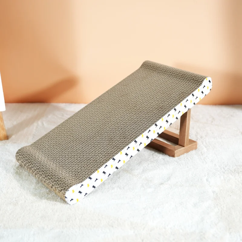 Cat Scratchers Cardboard Cat Scratching Board Durable Grind Claws Corrugated Paper Pets Sofa for Indoor Cats Kittens thumbnail 3