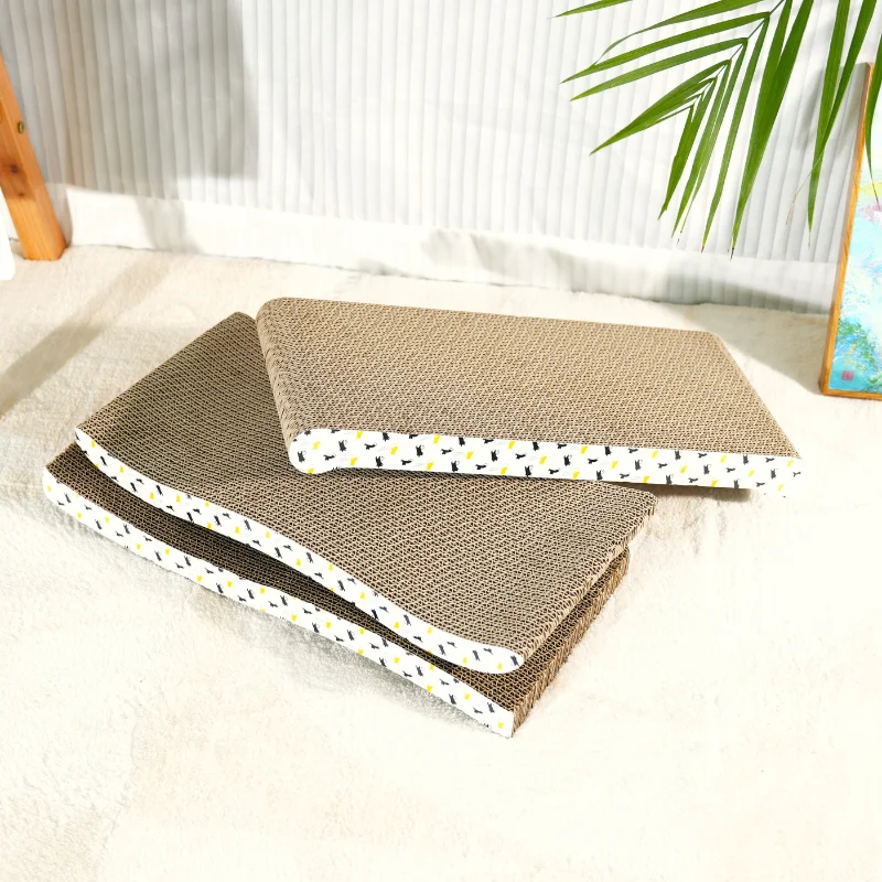 Cat Scratchers Cardboard Cat Scratching Board Durable Grind Claws Corrugated Paper Pets Sofa for Indoor Cats Kittens thumbnail 6