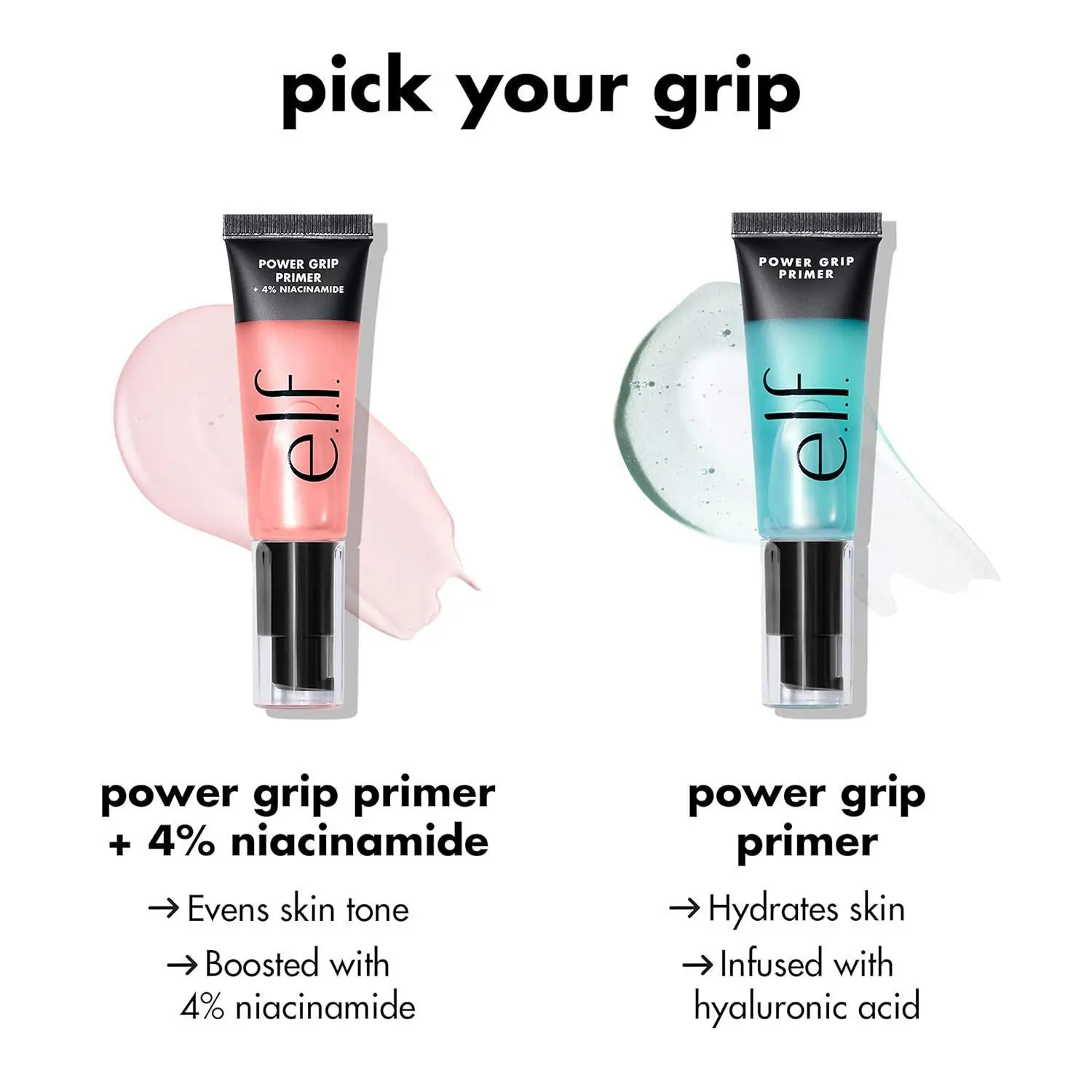 Elf Power Grip Primer Gel-based Moisturizing Facial Base Cream For Firming Makeup Long-lasting Wear Face Improve Makeup Texture thumbnail 2