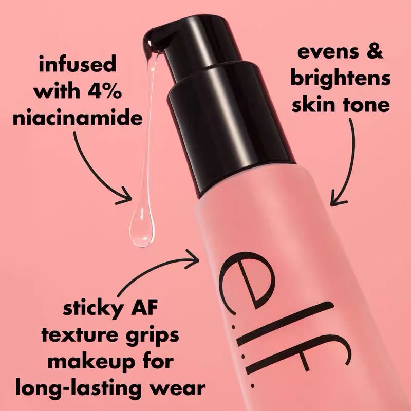 Elf Power Grip Primer Gel-based Moisturizing Facial Base Cream For Firming Makeup Long-lasting Wear Face Improve Makeup Texture thumbnail 3