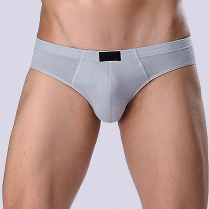 4 Pcs/Lot Men's 100% Cotton Breathable Briefs Comfortable Male Underwear Lingerie Panties Underpants Plue Size Xl -5Xl thumbnail 2