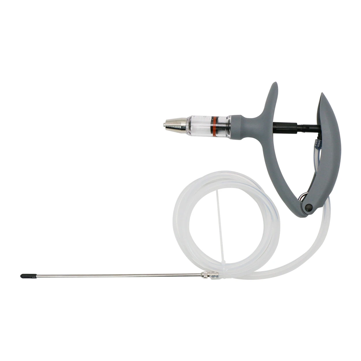 1 Pc 2ml / 5ml Animal Continuous Syringe Veterinary Injection Catheter Chicken Feeding Vaccine Device Free Needle Farm Tool thumbnail 6