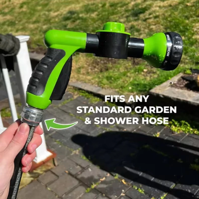 High-pressure Sprayer Nozzle Hose Dog Shower Gun 3 Mode Adjustable Pet Wash Cleaning Bath Water Foam Soap Sprayer Dog Clean Tool thumbnail 4