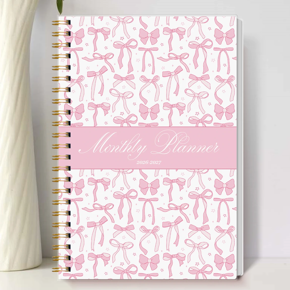 2026-2027 A5 Weekly & Monthly Planner Notebook – Jan 2026 to Dec 2027 Organizer with Calendar & Notes, School & Office Supplies