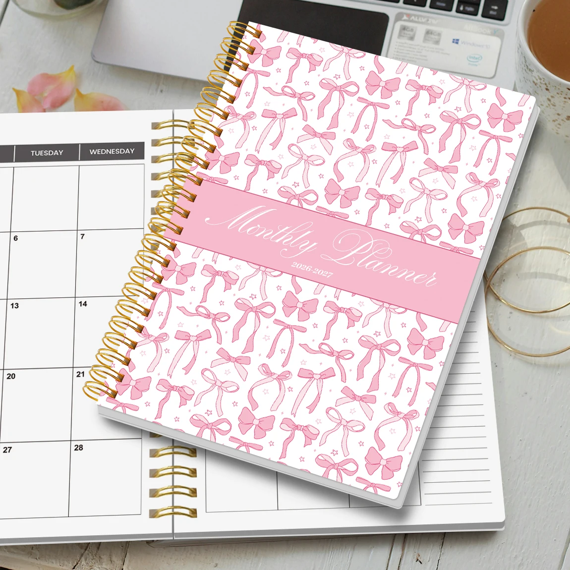 2026-2027 A5 Weekly & Monthly Planner Notebook – Jan 2026 to Dec 2027 Organizer with Calendar & Notes, School & Office Supplies thumbnail 2