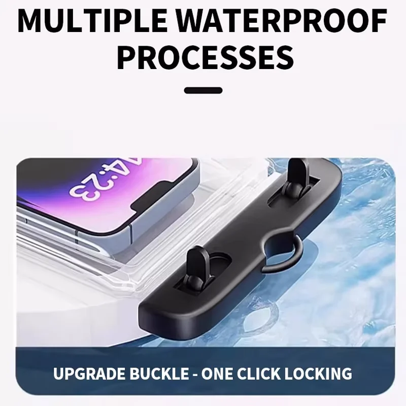 PVC Universal Waterproof Phone Case Water Proof Bag Mobile Cover For iPhone 15 14 Pro Max 12 11 8 Huawei Xiaomi Redmi Samsung thumbnail 2