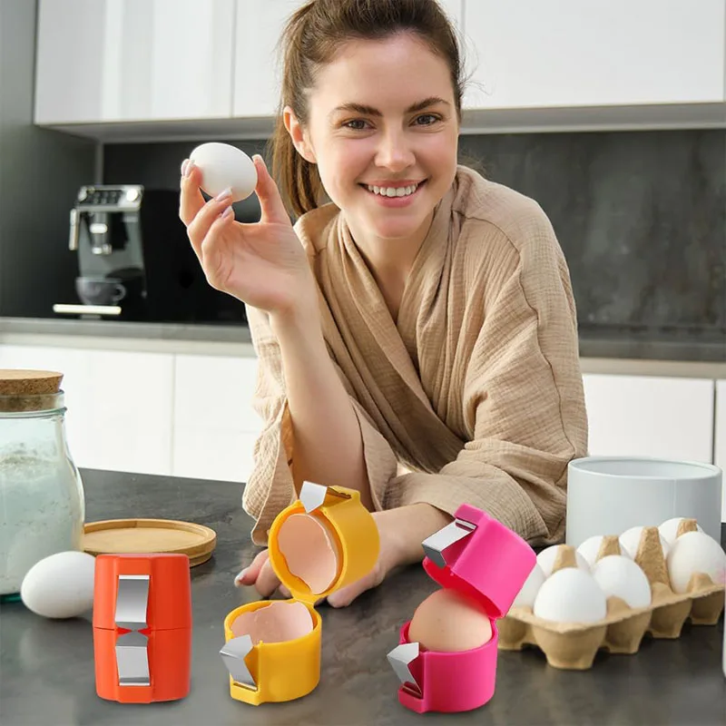 Egg Shell Opener Egg Beater Separator Household Kitchen Baking Tools Kitchen Tools Portable Egg Opening Machine Quick thumbnail 5
