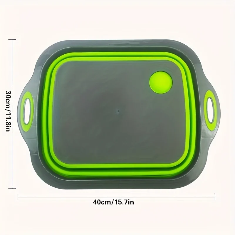 Portable Space Saving Basin with Built-in Sink and Storage Function - Perfect for Outdoor Camping Travel Home Folding Basin thumbnail 6