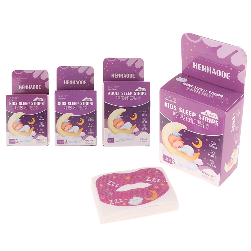 30PCS Breathing Correction Patch Shut Up Patch Orthosis Tape Kids Cartoon Anti-Snoring Stickers Sleeping Closed-mouth Stickers thumbnail 5