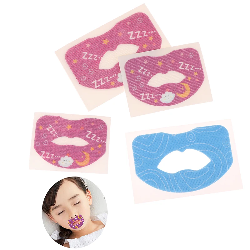 30PCS Breathing Correction Patch Shut Up Patch Orthosis Tape Kids Cartoon Anti-Snoring Stickers Sleeping Closed-mouth Stickers thumbnail 3
