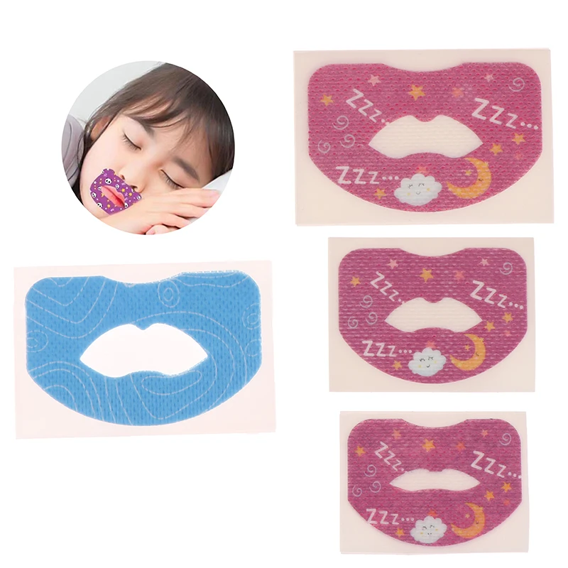 30PCS Breathing Correction Patch Shut Up Patch Orthosis Tape Kids Cartoon Anti-Snoring Stickers Sleeping Closed-mouth Stickers thumbnail 4