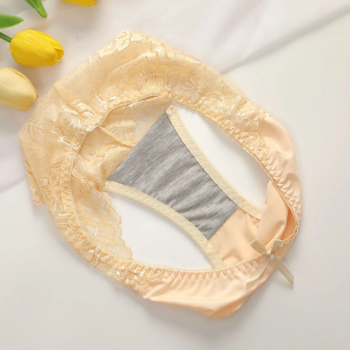 2Pieces Bras and Panty Sets Sexy Lace Transparent Floral Clothing Underwire Push Up Lingeries For Woman thumbnail 5