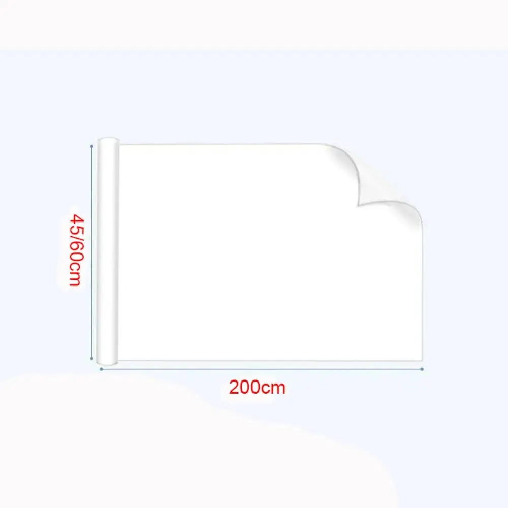 Electrostatic Whiteboard Sticker Removable Reusable Teaching Graffiti Drawing Board Household PP Erasable Whiteboard thumbnail 6
