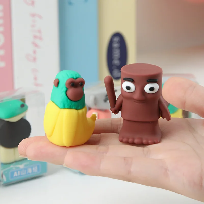 6/24pcs Italian Brainrot Ai Animals Pencil Sharpener Cute Tungtungtungsahur Tralalelotralala Student Pencil Sharpener Stationery thumbnail 2