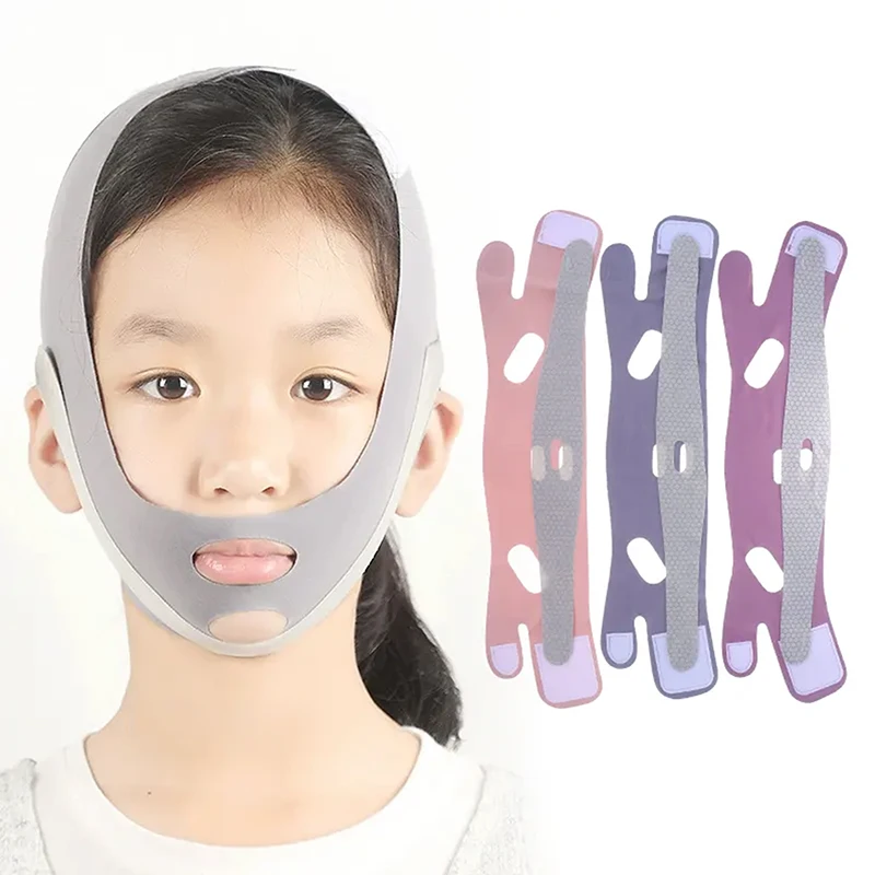 Children Sleeping Anti-Open Mouth Prevent Mouth Opening V-face Bandage Faces Mask Skins Tightening Correction Child Sleep Habits