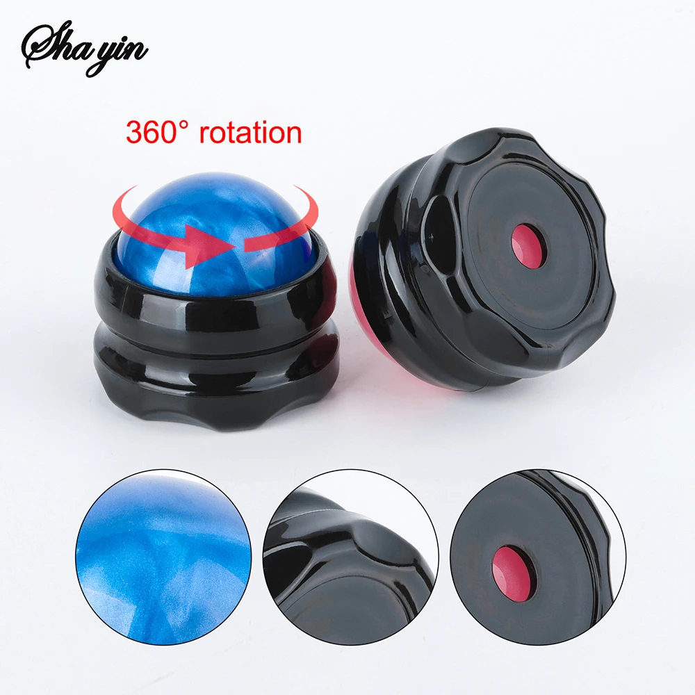 Mini Manual Therapy Body Massager Ball 360 Degree Spin Design Self Massage Tool for Back Shoulders Foot Massage thumbnail 4