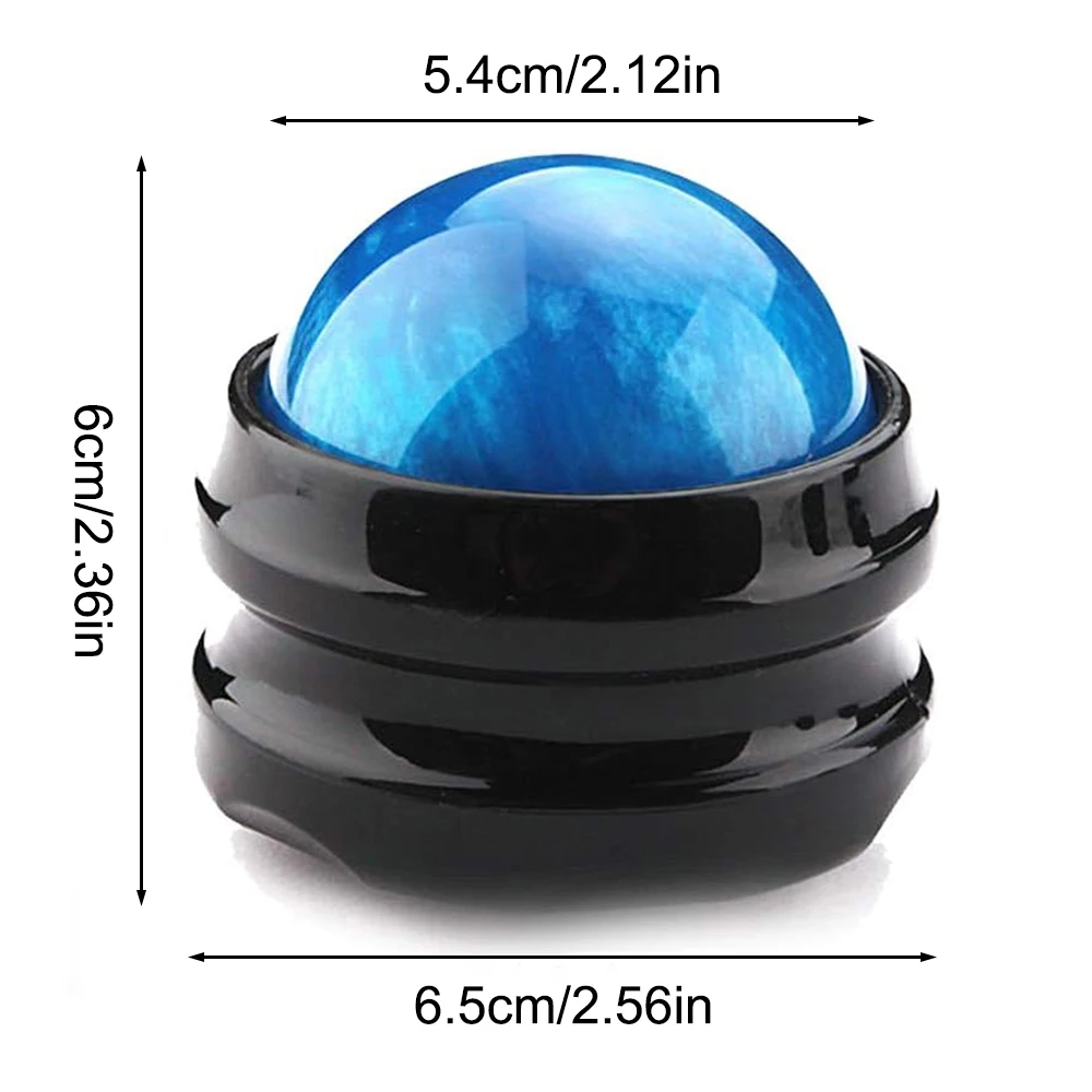 Mini Manual Therapy Body Massager Ball 360 Degree Spin Design Self Massage Tool for Back Shoulders Foot Massage thumbnail 2