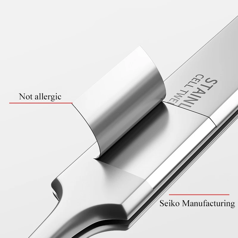 German Ultra-fine Cell Pimples  Blackhead Clip Tweezers Beauty Salon Special Scraping & Closing Artifact Acne Needle Tool thumbnail 6