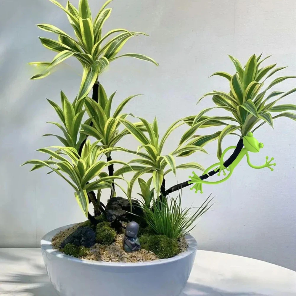1-5pcs Tomato Plant Support Garden Supplies Stake Frog Plant Rack Indoor Pots Planters Accessories Indoor Garden Pots & Planters thumbnail 4