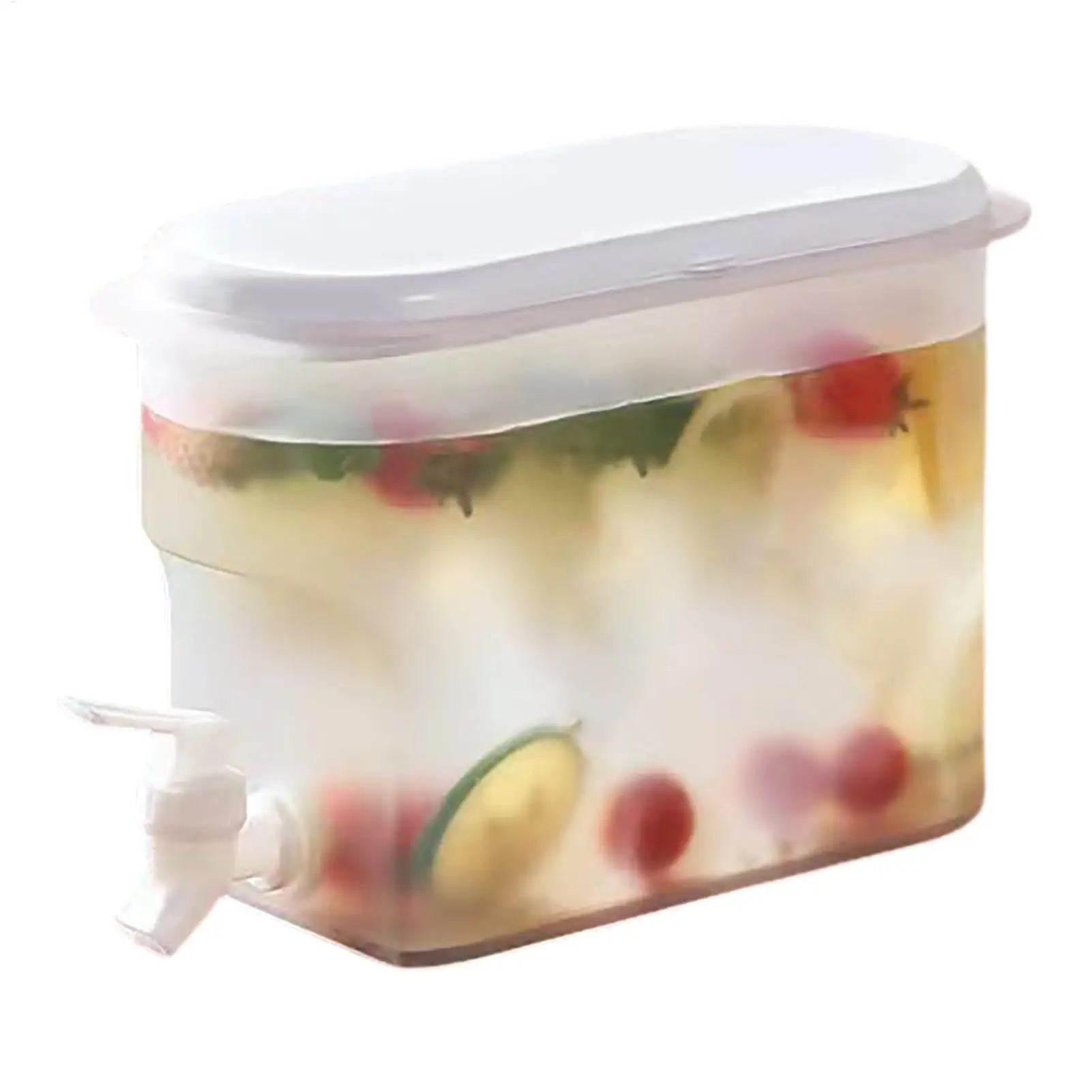 Refrigerator Cold Kettle Iced Beverage Dispensers tea dispenser for fridge 2.8L Large Capacity Cold Water Pitcher Lemonade Stand thumbnail 3