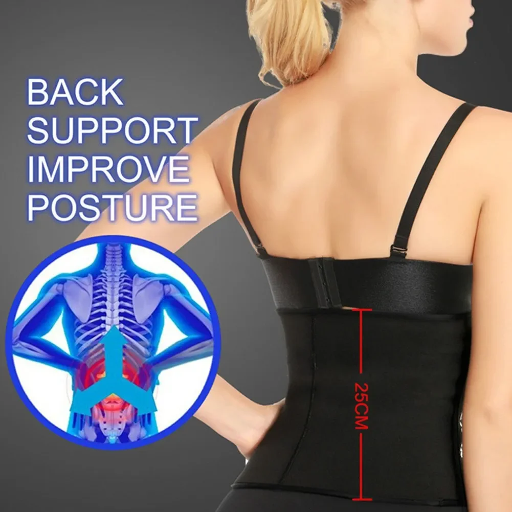 Fitness Abdomen Belt Large Size Rubber Sweat Absorbing Magic Tape Waist Trainer for Men And Women Home Comfort Underwear thumbnail 4