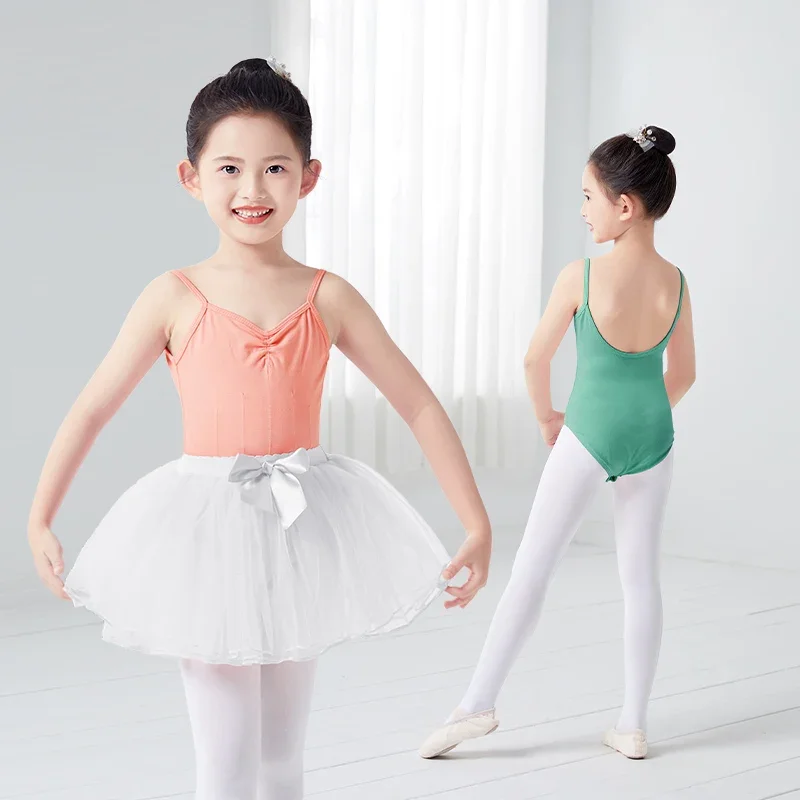 irls Ballet Leotard Gymnastics Dance Wear Toddler Summer Sleeveless Leotards for Dance Class thumbnail 2