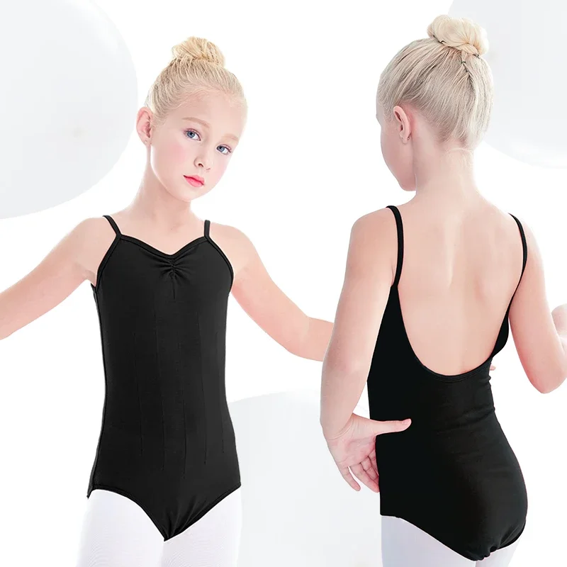 irls Ballet Leotard Gymnastics Dance Wear Toddler Summer Sleeveless Leotards for Dance Class thumbnail 5