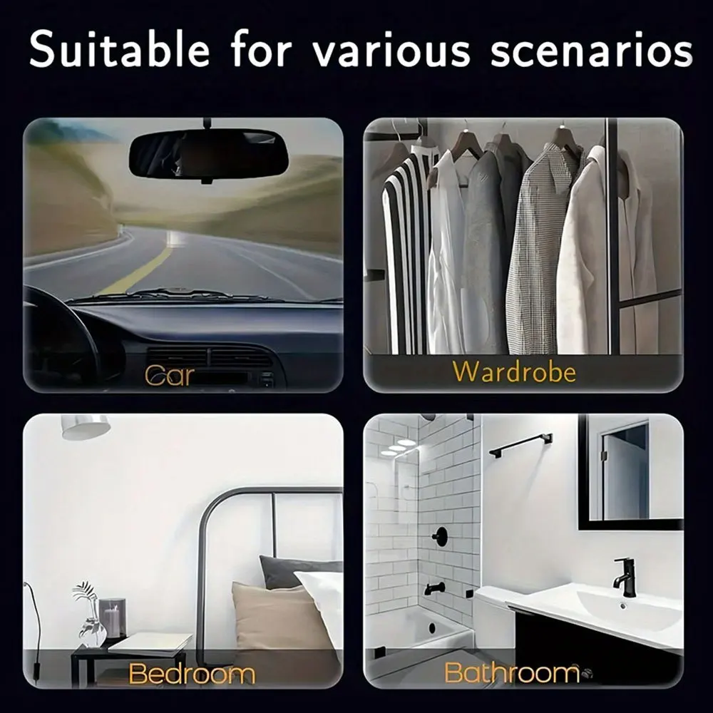 X Version Car Interior Hanging Air Freshener Natural Tea Perfume For Home Bathroom Decor Fresh air, eliminate odor thumbnail 5