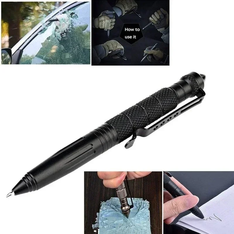 Outdoor Defensa Personal Pen OutdoorSports Camping Self-defense Supplies Multifunctional Mini Pocket Anti-skid Signature Durable thumbnail 4