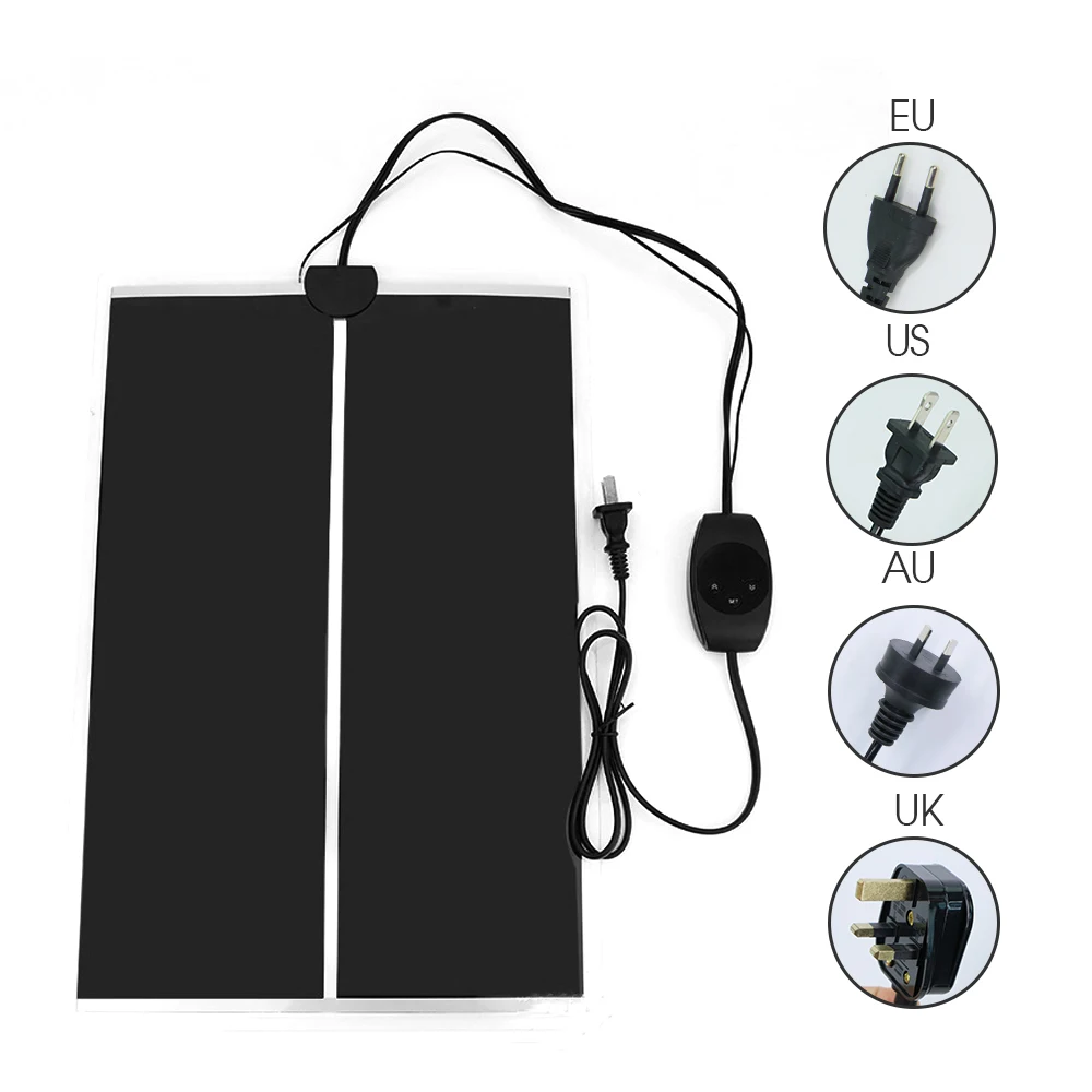 5W-45W Reptile Heating Mat with Adjustable Temperature Controller Can Set 0-50°C for Indoor Zoo Aquarium Pets Warm Heat Mats thumbnail 5