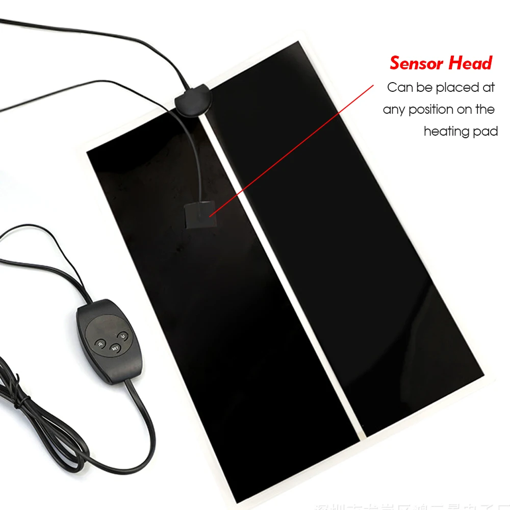 5W-45W Reptile Heating Mat with Adjustable Temperature Controller Can Set 0-50°C for Indoor Zoo Aquarium Pets Warm Heat Mats thumbnail 4