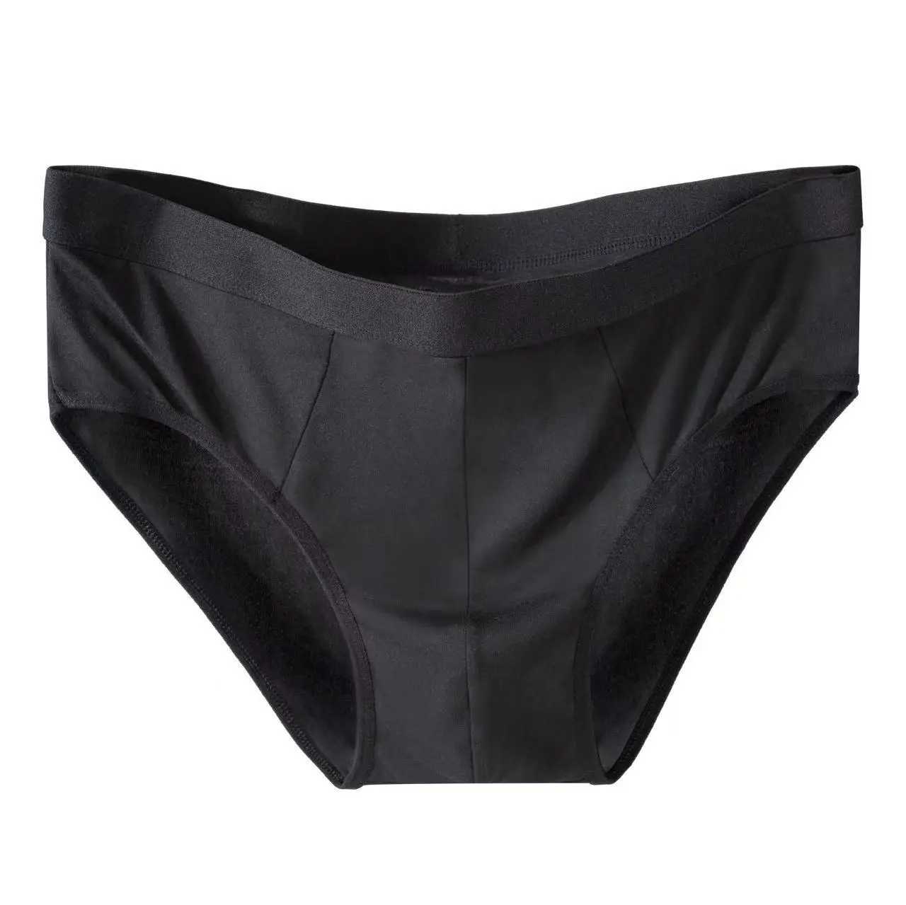 4Pcs Men's Ice Silk Briefs Men Bulge Pouch Plus Size Underwear Boy Comfortable Underpants Male Thin Breathable Triangle Panties thumbnail 4