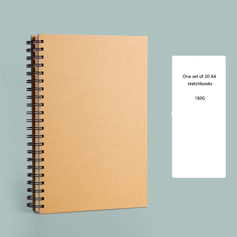 A4 Sketchbook Thickened Quick Sketch Drawing Book 16K Painting 8K Drawing Blank Book Doodle Oil Painting Quick Sketch Book thumbnail 4