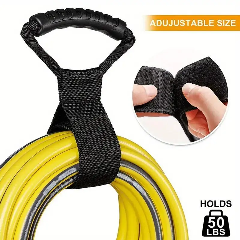 Extension Cord Organizer, Multipurpose Heavy-Duty Storage Strap With Handle, Fit Garages, RV And Boat Storage And Organization thumbnail 2