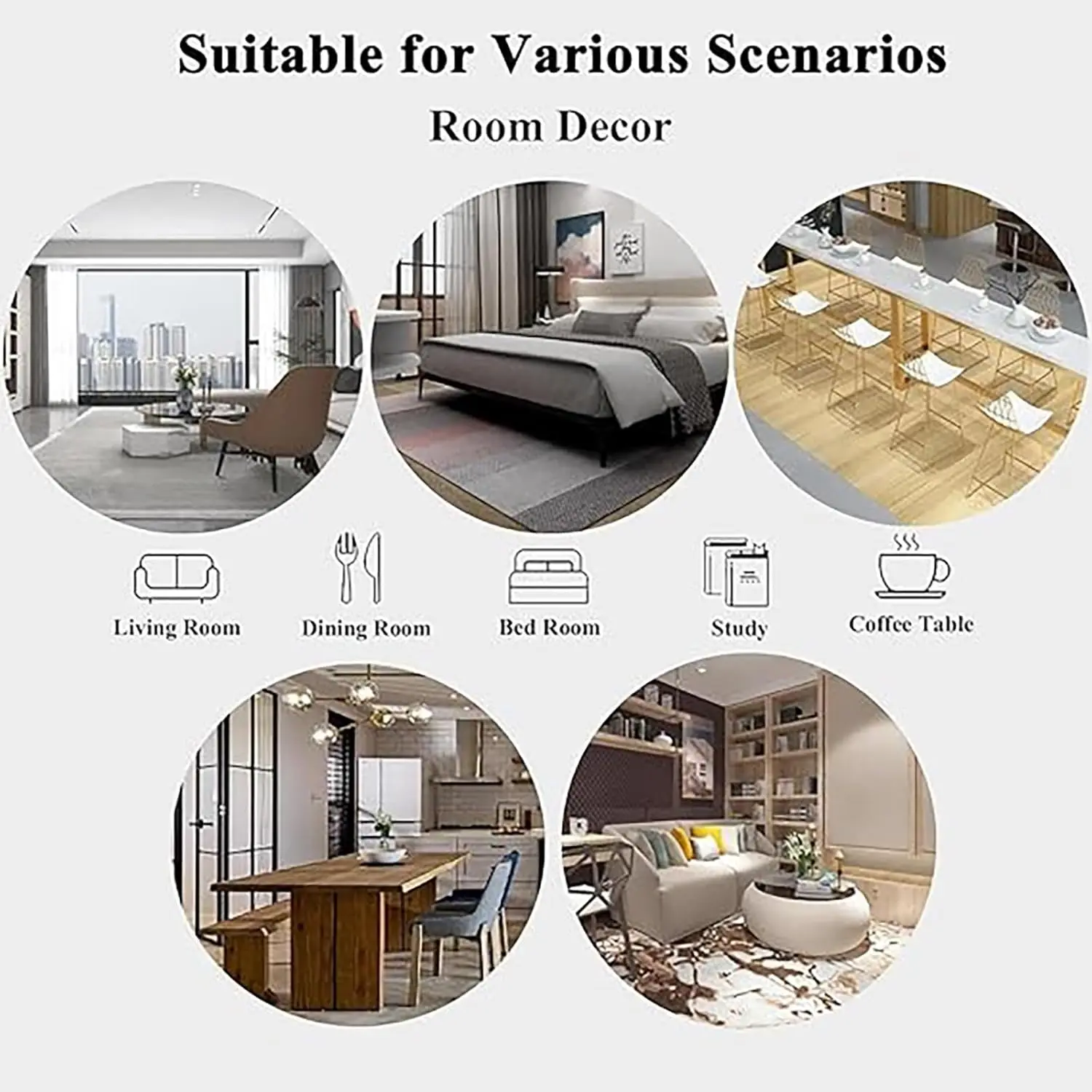 VIKAMA Best-Selling Crystal Velvet Carpet For American-Style Living Room And Bedroom Durable Entry Door Floor Mat For Home Decor thumbnail 6
