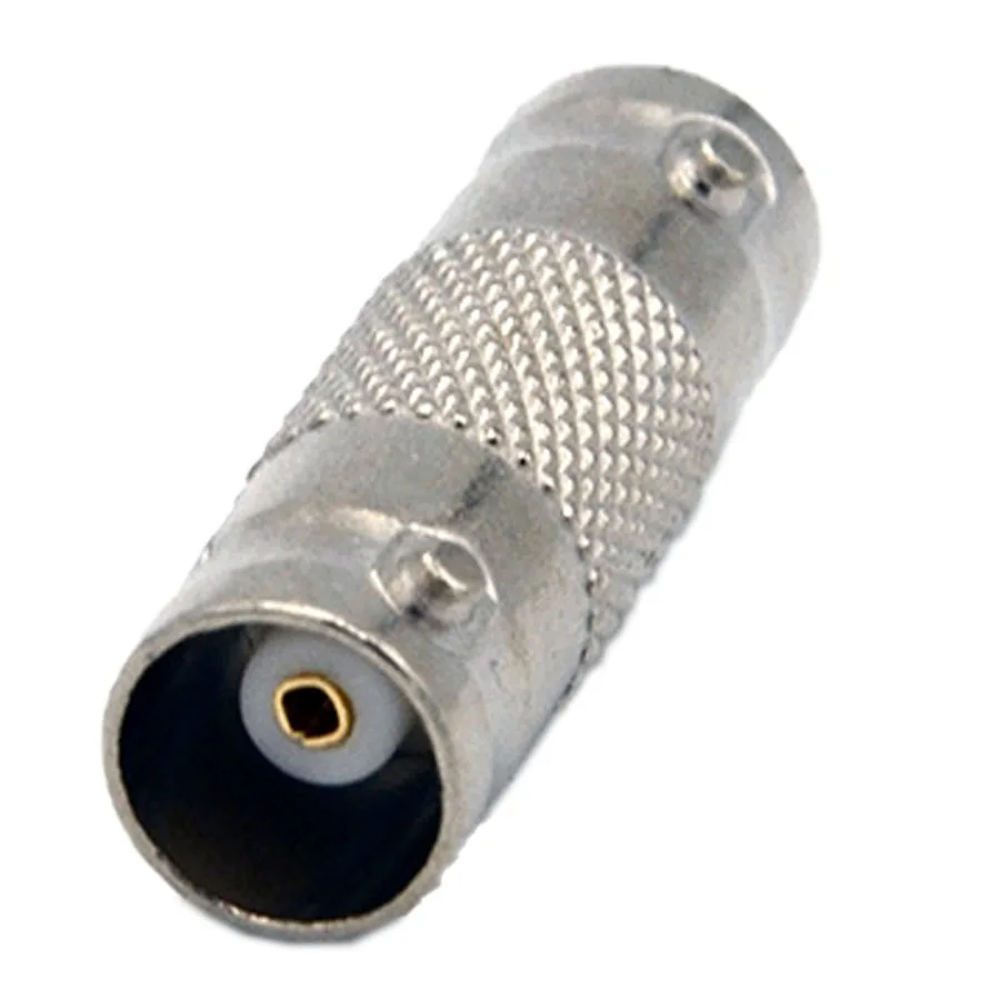 10PCS Solderless Dual Female head BNC Connectors - Quick-Install BNC Injectors for CCTV Systems & Security Cameras &Video cable thumbnail 5
