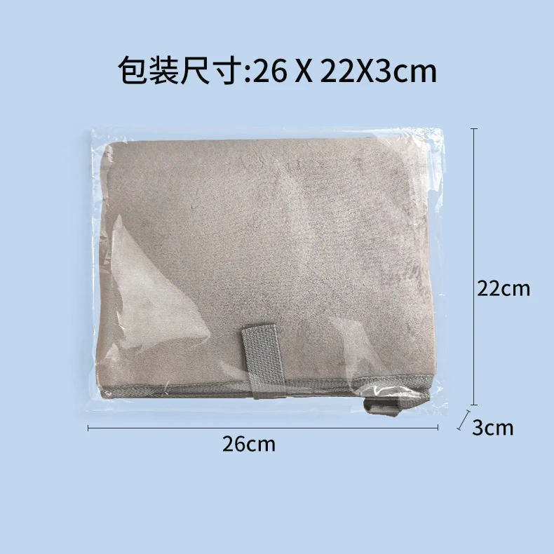 New Arrivals Anti-slip Travel Essentials Hammock Thickened Suede Extension Pad Kids Train Waterproof Airplane Seat Extender 1-3Y thumbnail 6