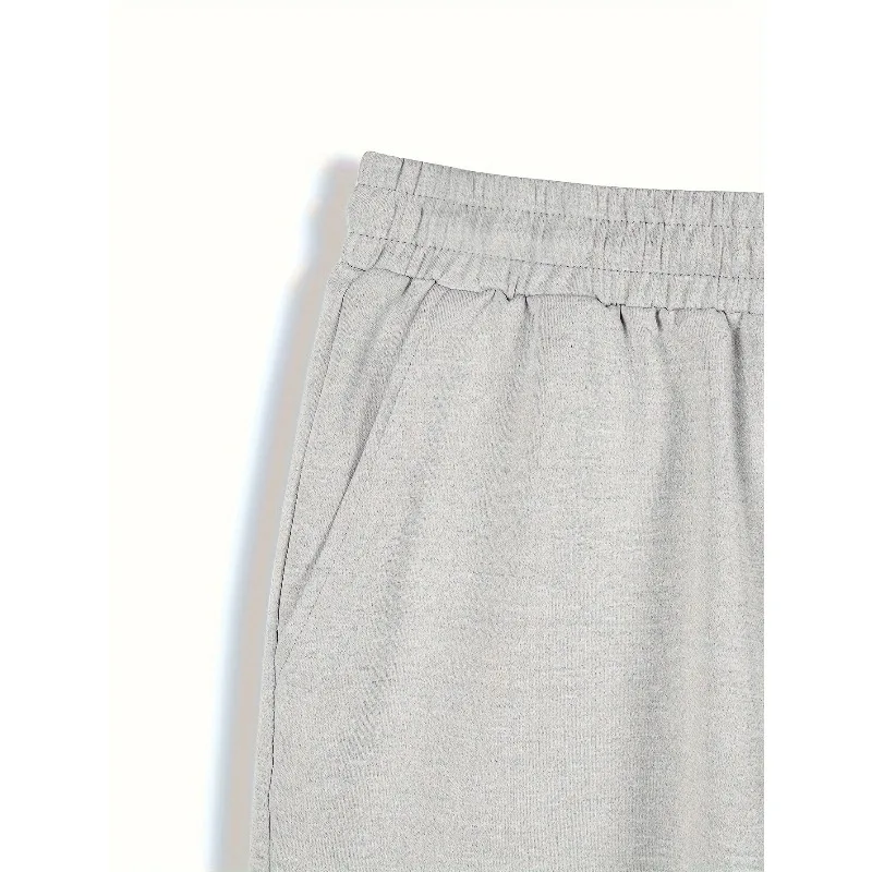 Comfortable cotton shorts men's casual micro-elastic elastic belt drawstring shorts fitness training comfortable and fashionable thumbnail 5