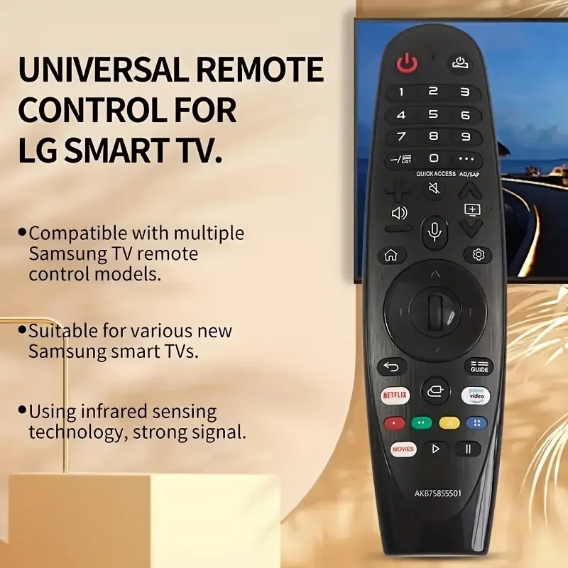 Magic Remote Control for LG TV Controller AKB75855501 AN-MR18BA AN-MR19BA MR20GA AN-MR650A for LG Smart TV with Voice and cursor thumbnail 2