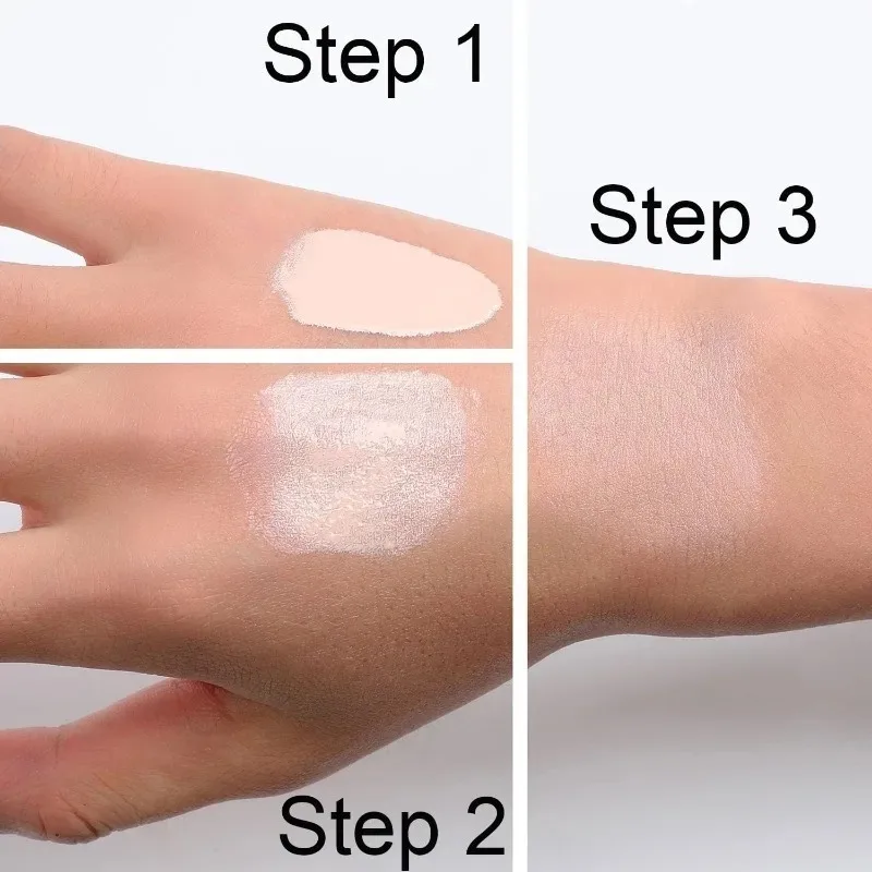 4 in 1 Foundation Liquid Hydrating Medium Full Coverage Concealer SPF 50+ Longwearing Waterproof Foundation Natural Face Makeup thumbnail 6