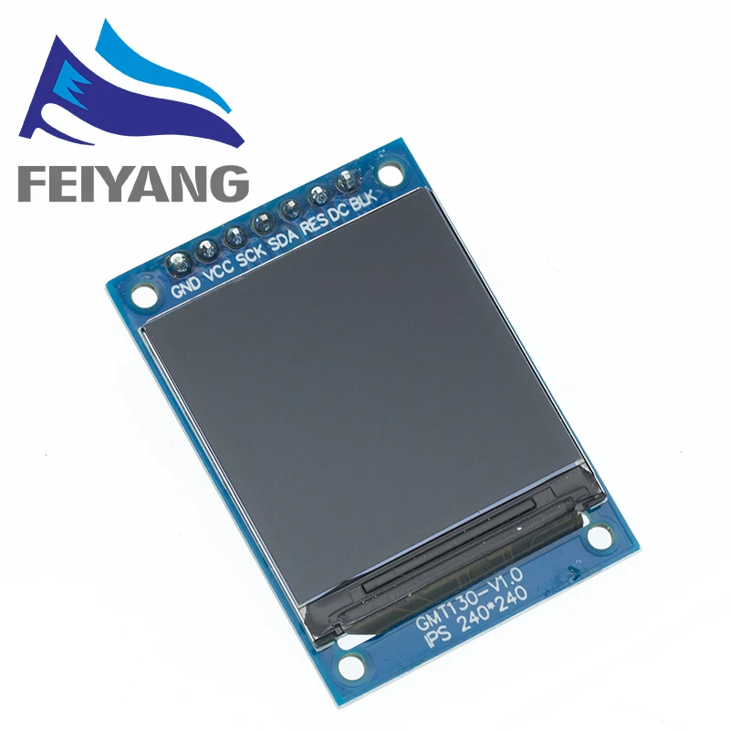 SAMIROB TFT Display 0.96 / 1.3 1.44 1.77 1.8 2.0 2.4 Inch IPS 7P SPI HD 65K Full Color LCD Module ST7735 Drive IC For Arduino thumbnail 3