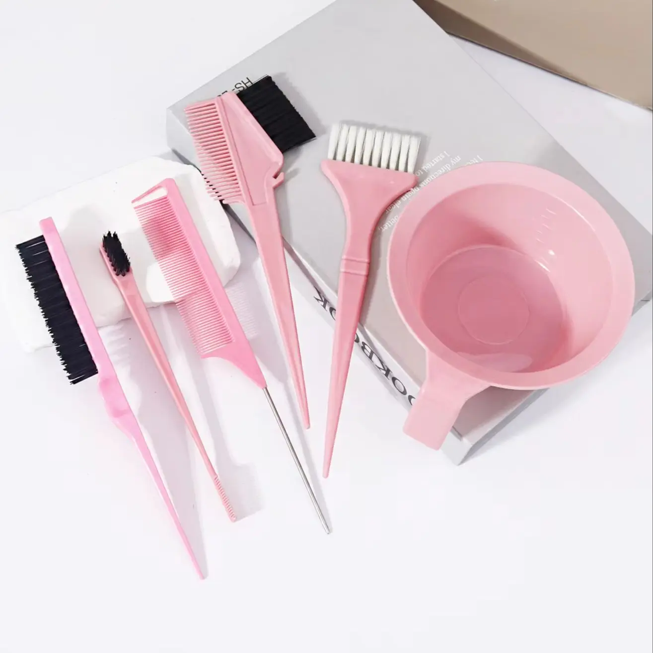 6pcs Hair Coloring Kit,Tools for Hair Coloring and pick dye hair comb,for DIY and salon use Special for real hair wigs ﻿ thumbnail 3