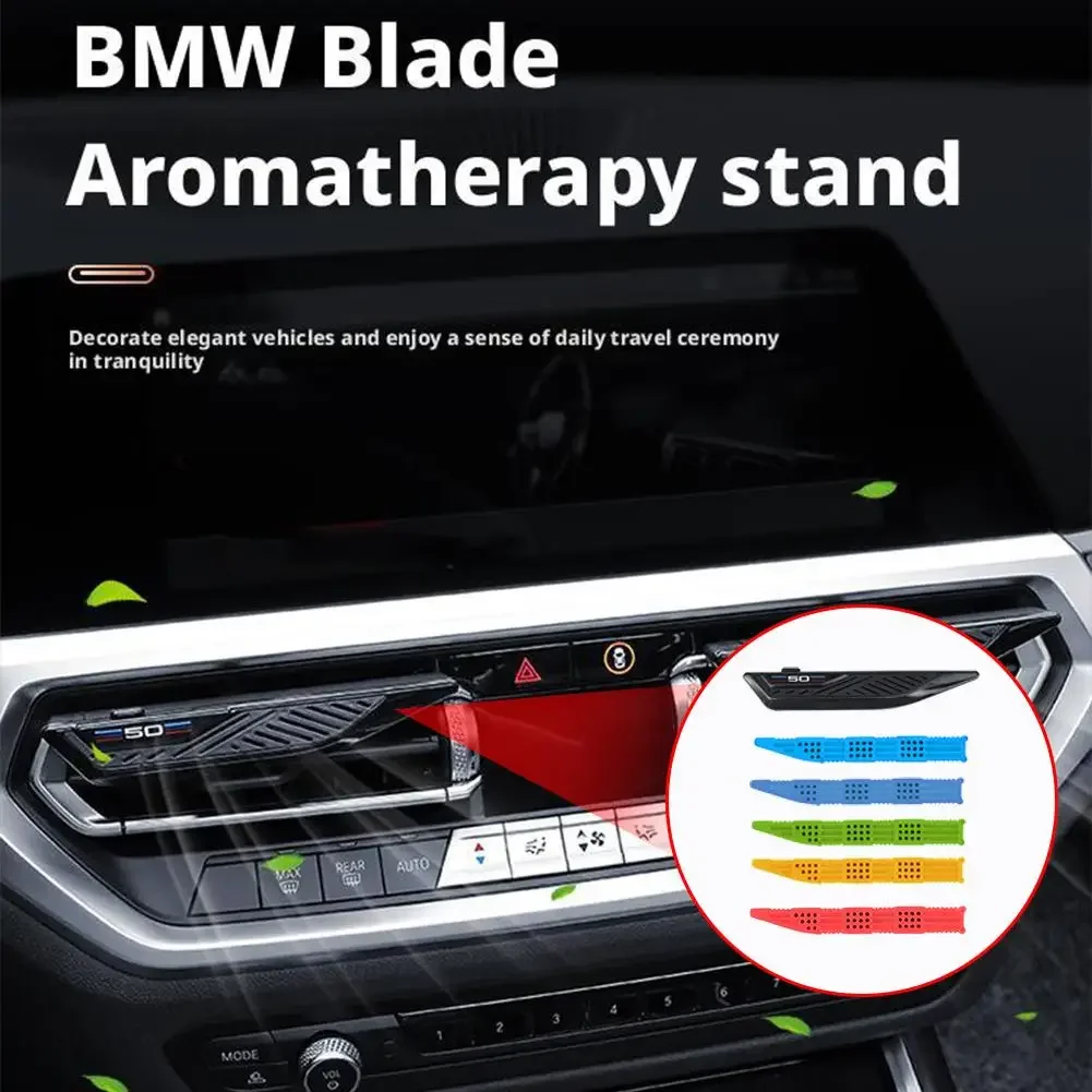 Suitable for BMW car mounted aromatherapy blade air outlet bracket 3 series 5 series X1X3X5 automotive solid fragrance cream int thumbnail 2