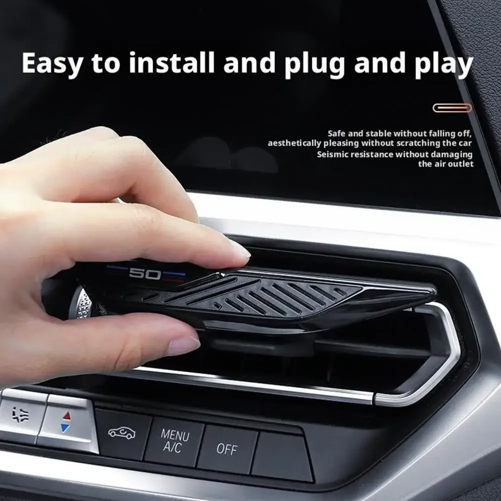 Suitable for BMW car mounted aromatherapy blade air outlet bracket 3 series 5 series X1X3X5 automotive solid fragrance cream int thumbnail 2