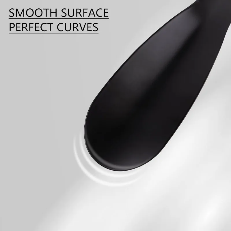 Portable Metal Shoe Horn | Compact Black Shoe Helper for Travel | Easy Slip-On Tool for Men & Women thumbnail 3